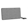 Interiérová TV anténa Hama Fabric Design čierna sivá USB 2 m