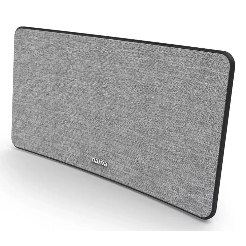 Interiérová TV anténa Hama Fabric Design čierna sivá USB 2 m