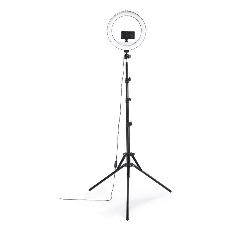Hama SpotLight Steady 120 III 00004678 LED kruhové svetlo so statívom pre smartfón