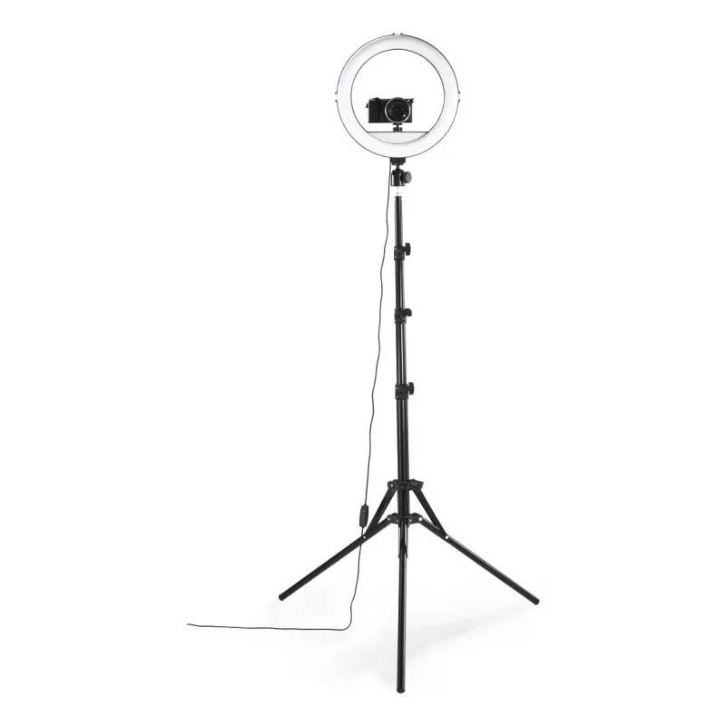 Hama SpotLight Steady 120 III 00004678 LED kruhové svetlo so statívom pre smartfón