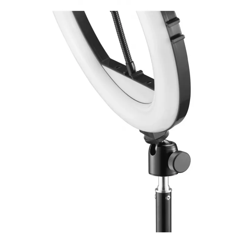 Hama SpotLight Steady 120 III 00004678 LED kruhové svetlo so statívom pre smartfón