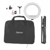 Hama SpotLight Steady 120 III 00004678 LED kruhové svetlo so statívom pre smartfón