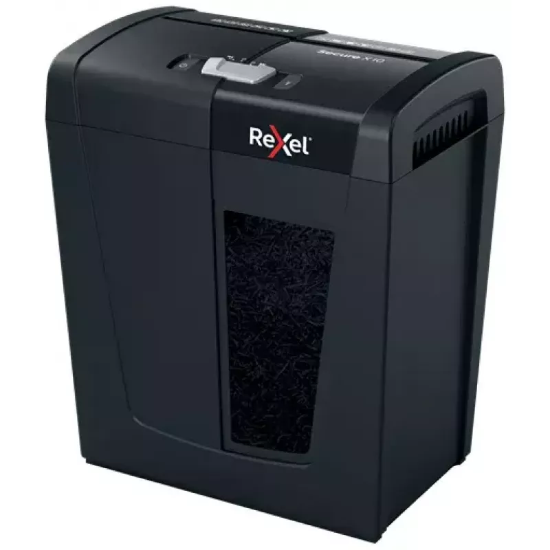 Rexel Secure X10 krížová skartovačka P4