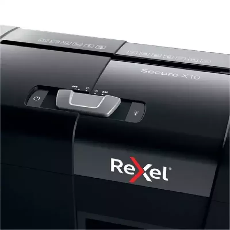 Rexel Secure X10 krížová skartovačka P4