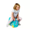 Kufrík Trunki Una jednorožec 4 kolieska 18 L ružový tyrkysový žltý
