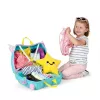 Kufrík Trunki Una jednorožec 4 kolieska 18 L ružový tyrkysový žltý