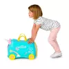 Kufrík Trunki Una jednorožec 4 kolieska 18 L ružový tyrkysový žltý