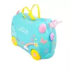 Kufrík Trunki Una jednorožec 4 kolieska 18 L ružový tyrkysový žltý