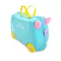 Kufrík Trunki Una jednorožec 4 kolieska 18 L ružový tyrkysový žltý