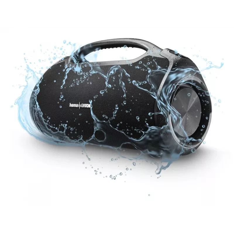 Párty reproduktor HAMA UltiMate Pro 120 W, bezdrôtový Bluetooth, vodotesný, vstavaná batéria, USB-C nabíjanie