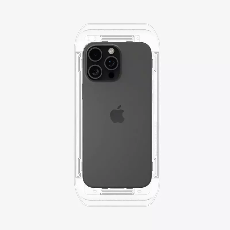 Ochrana displeja Spigen GLAS.tR EZ Fit Apple iPhone 16 Pro tvrdené sklo transparentná 2 ks