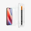 Ochrana displeja Spigen GLAS.tR EZ Fit Apple iPhone 16 Pro tvrdené sklo transparentná 2 ks
