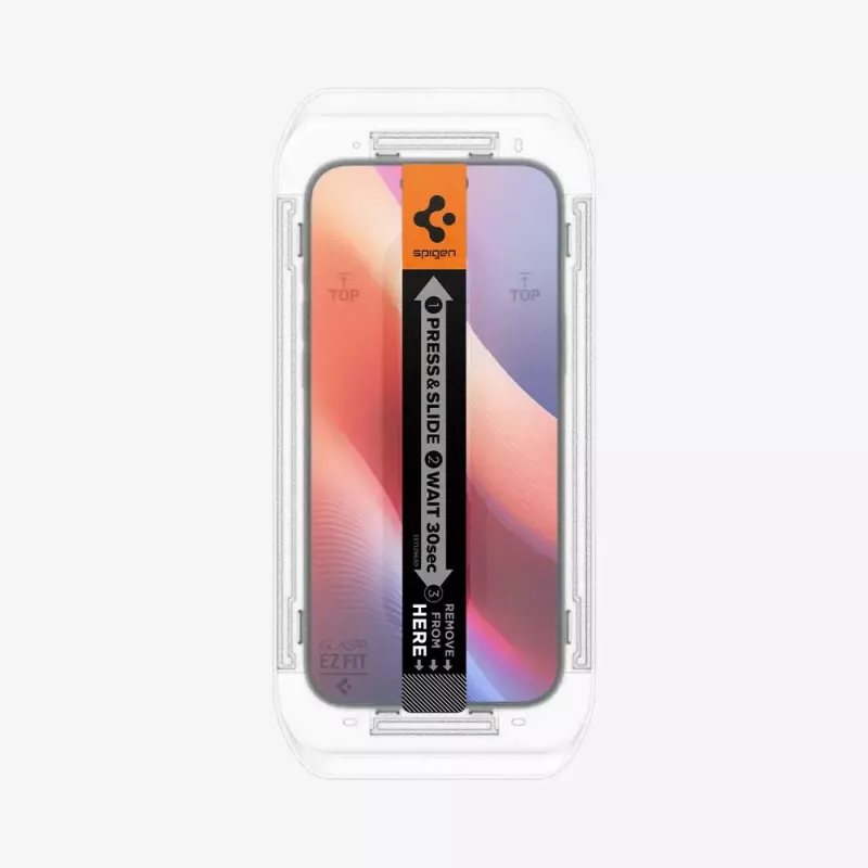 Ochrana displeja Spigen GLAS.tR EZ Fit Apple iPhone 16 Pro tvrdené sklo transparentná 2 ks