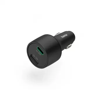 Hama 00201690 mobilná nabíjačka smartfón čierna zapaľovač rýchle nabíjanie auto