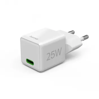Hama 00201981 mobilná nabíjačka headset, powerbanka, smartfón, tablet biela AC rýchle nabíjanie interiér