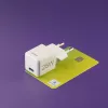 Hama 00201981 mobilná nabíjačka headset, powerbanka, smartfón, tablet biela AC rýchle nabíjanie interiér