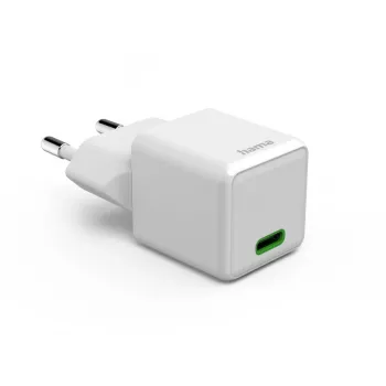 Nabíjačka interiérová Hama 00201980 rýchle nabíjanie biela USB Type-C