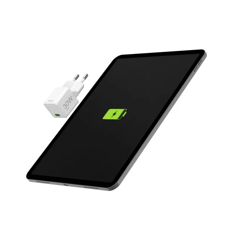 Hama 00201982 mobilná nabíjačka smartfón, tablet biela AC rýchle nabíjanie interiér
