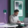 Hama 00201982 mobilná nabíjačka smartfón, tablet biela AC rýchle nabíjanie interiér