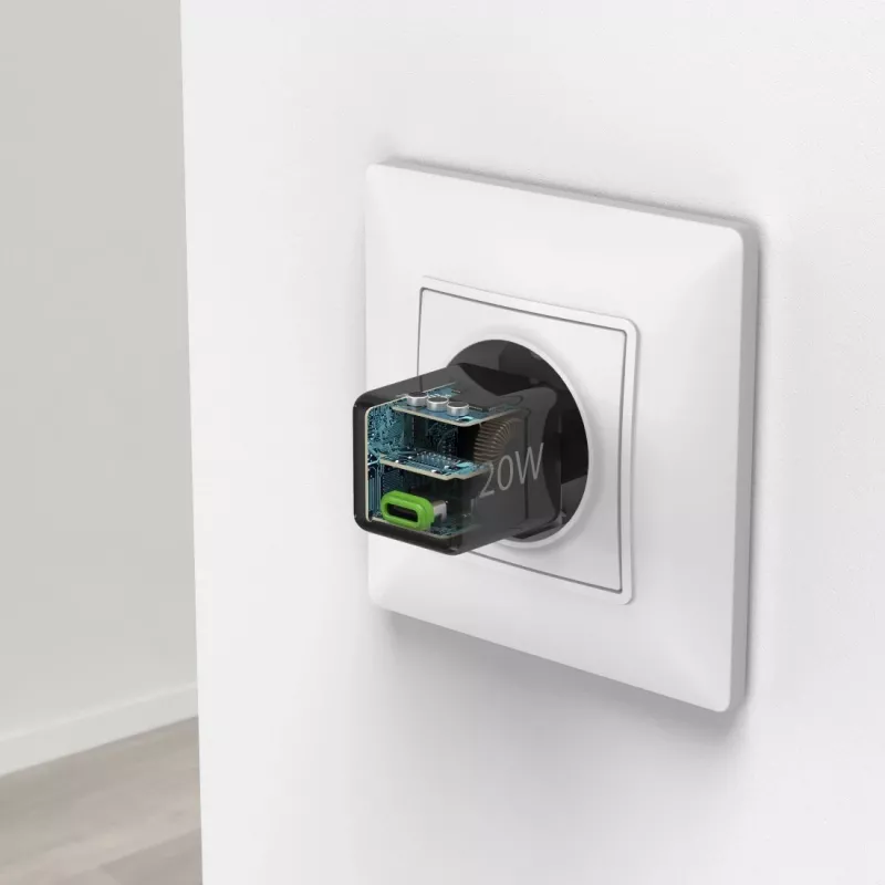 Hama 00201984 nabíjačka pre mobilné zariadenia smartfón čierna AC rýchle nabíjanie interiér