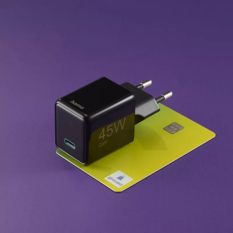 Hama 00201987 nabíjačka pre mobilné zariadenia notebook, smartfón, tablet čierna AC rýchlonabíjanie interiér