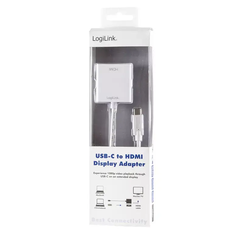 USB grafický adaptér LogiLink UA0236A biely