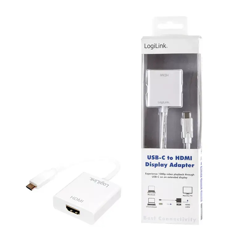USB grafický adaptér LogiLink UA0236A biely
