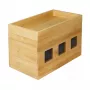 Káblová skrinka LogiLink KAB0076 drevo 140x255x165 mm
