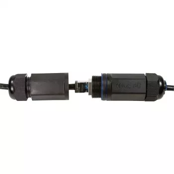Sieťový kábel LogiLink CQ7123S RJ-45 Cat6a 30 m čierny