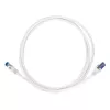 Sieťový kábel LogiLink C6A071S RJ-45 Cat6a 5 m biely