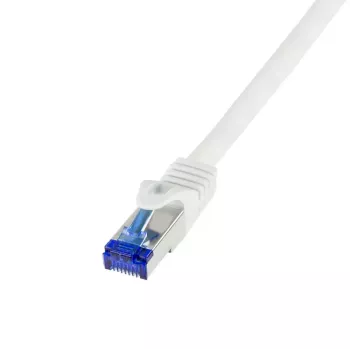 Sieťový kábel LogiLink C6A121S RJ-45 Cat6a 30 m biely