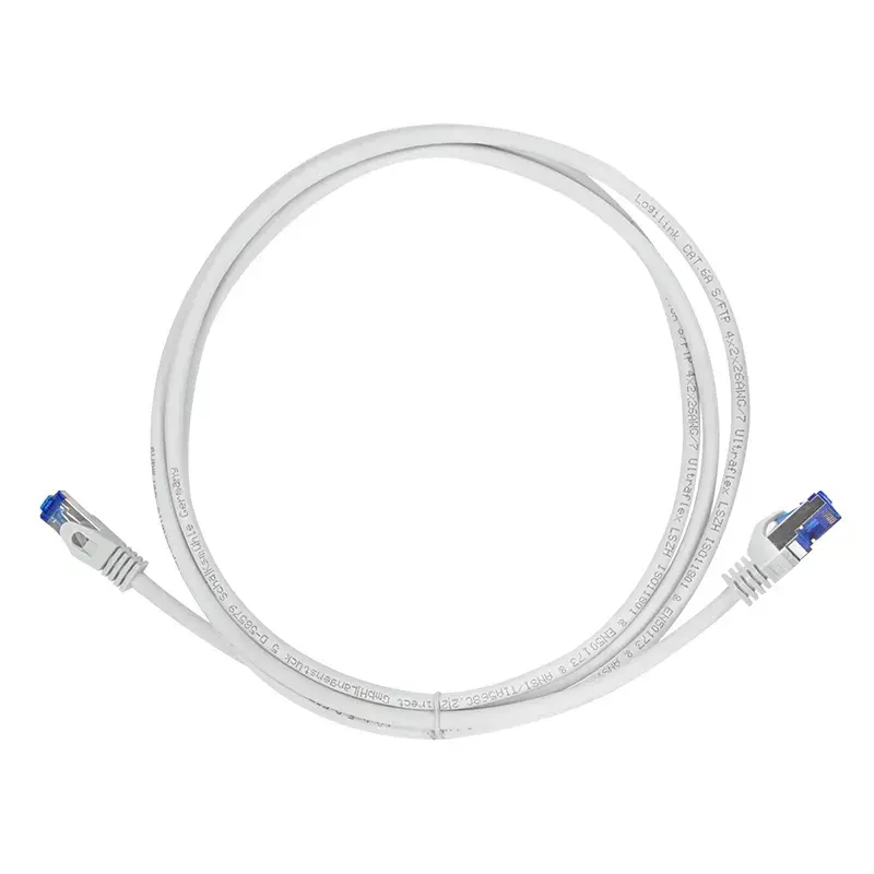 Sieťový kábel LogiLink C6A052S 2m Cat6a S/FTP sivý