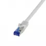 Sieťový kábel LogiLink C6A112S RJ-45 Cat6a 20 m sivý