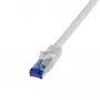 Sieťový kábel LogiLink C6A142S RJ-45 Cat6a 50 m sivý
