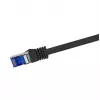 Sieťový kábel LogiLink C6A033S RJ-45 Cat6a 1 m čierny