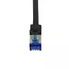 Sieťový kábel LogiLink C6A053S RJ-45 Cat6a 2 m čierny