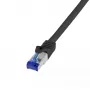LogiLink C6A123S 30 m Cat6a S/FTP čierna