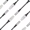 3,5 mm USB kábel 3MK jack 3,5 mm 1 ks USB-C na jack 3,5 mm