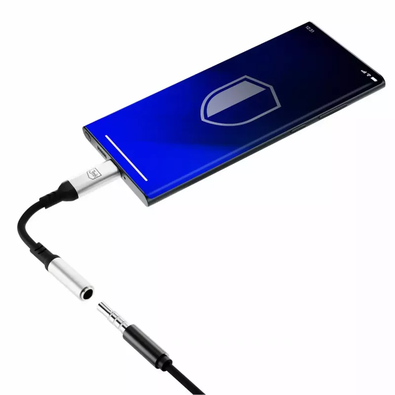 3,5 mm USB kábel 3MK jack 3,5 mm 1 ks USB-C na jack 3,5 mm