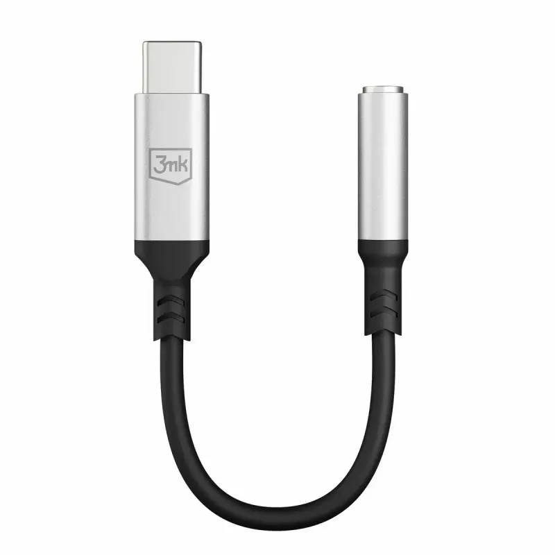 3,5 mm USB kábel 3MK jack 3,5 mm 1 ks USB-C na jack 3,5 mm