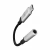 3,5 mm USB kábel 3MK jack 3,5 mm 1 ks USB-C na jack 3,5 mm
