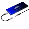 3,5 mm USB kábel 3MK jack 3,5 mm 1 ks USB-C na jack 3,5 mm