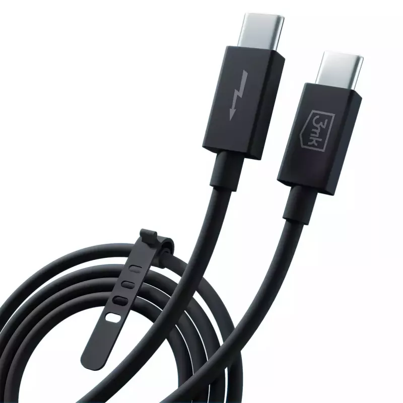 3mk Hyper Thunderbolt 4 Pro Kábel, 240 W, 1 m