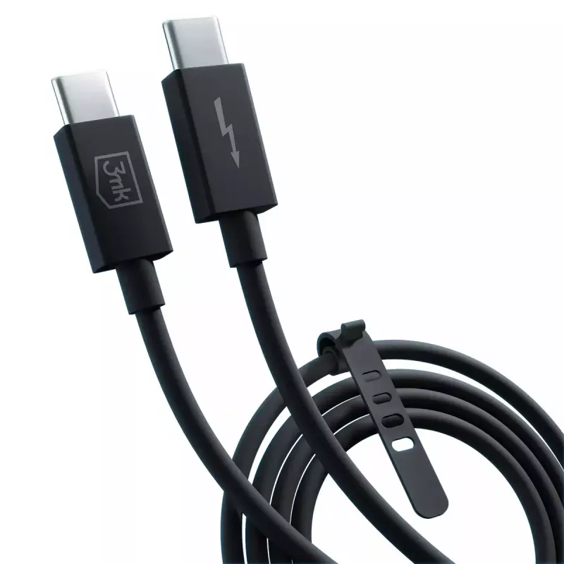 3mk Hyper Thunderbolt 4 Pro Kábel, 240 W, 1 m