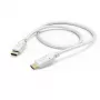 Hama nabíjací kábel, USB-C – USB-C, 1,5 m, biely
