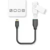 Hama 00201605 USB kábel USB 3.2 Gen 1 (3.1 Gen 1) 0,15 m USB C USB A čierny