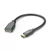 Hama 00201605 USB kábel USB 3.2 Gen 1 (3.1 Gen 1) 0,15 m USB C USB A čierny