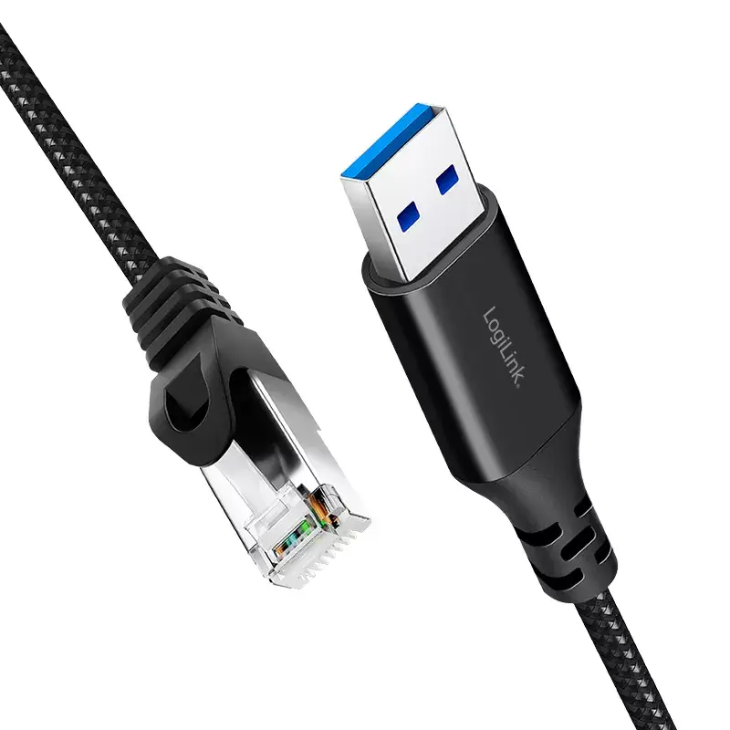Sieťový kábel LogiLink CU0402 RJ-45 Cat6 2 m čierny