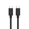 USB-C na USB-C kábel Unitek Y-C477BK01-2M, USB 3.2 Gen 1, 2 m, 5 Gbit/s, PD 60 W, čierny