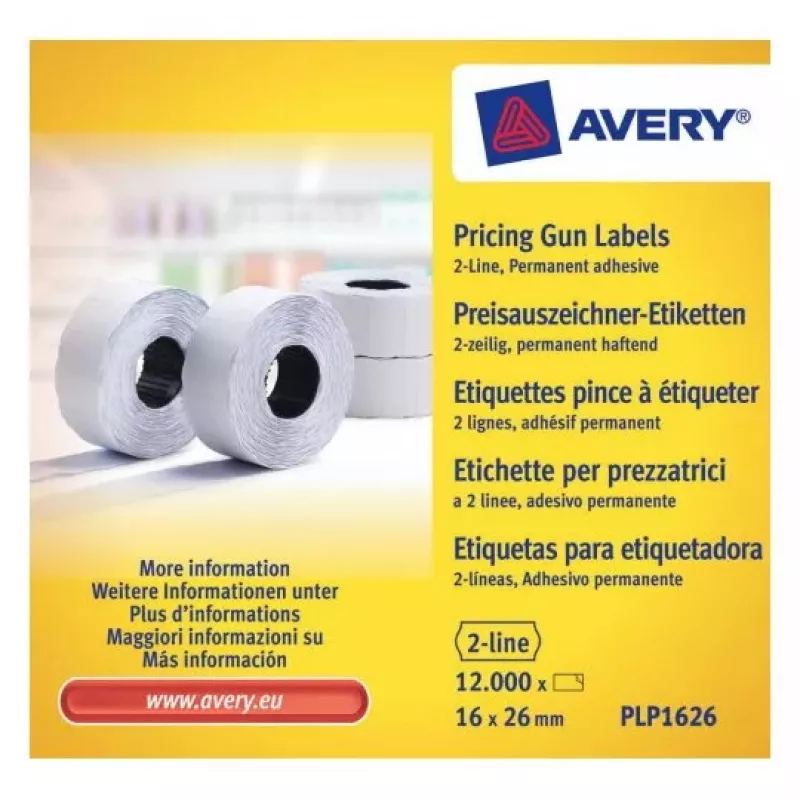 Samolepiaca etiketa cenovka Avery PLP1626
